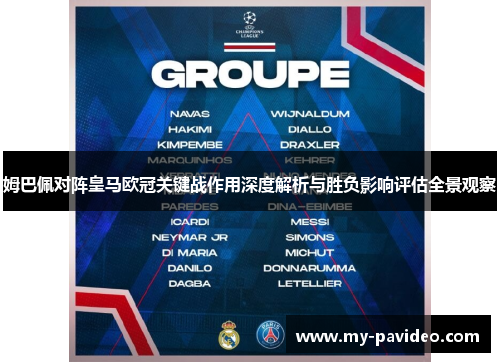 姆巴佩对阵皇马欧冠关键战作用深度解析与胜负影响评估全景观察